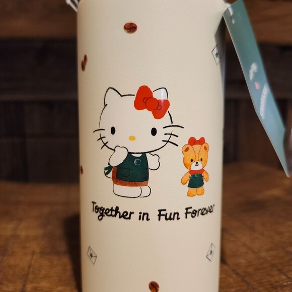 Starbucks x Hello Kitty Holiday 2025 Stainless Steel Tumbler 12 oz Hot Cold - Picture 2 of 8